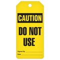 Incom Safety Tags, DANGER Locked Out, Lightning Bolt, 250PK RT6001F